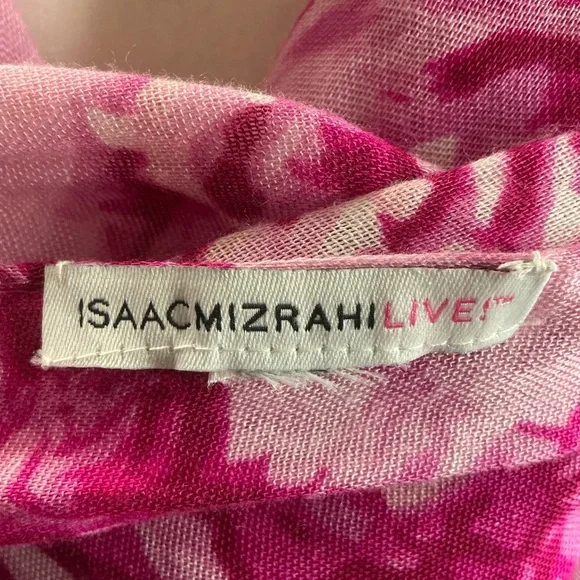 ISAAC MIZRAHI LIVE! Floral Scarf - Picture 2 of 6
